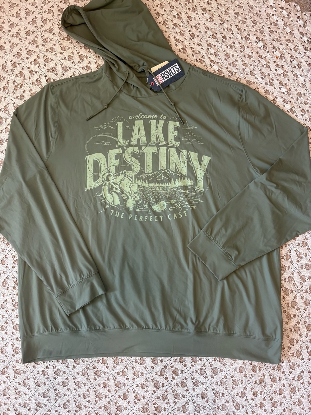RSVLTS x Disney A Goofy Movie Lake Destiny Pullover Hoodie Size 3XL NWT!